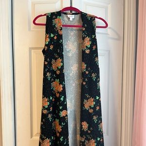 LuLaRoe floor length joy vest
